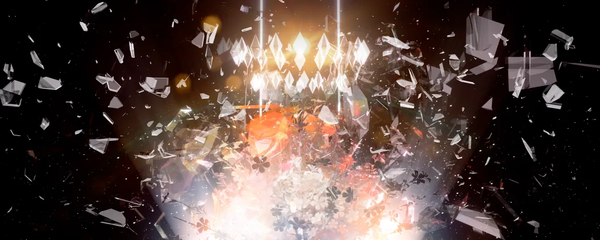 DUSTCELL ワンマンライブ『ONE』 背景演出