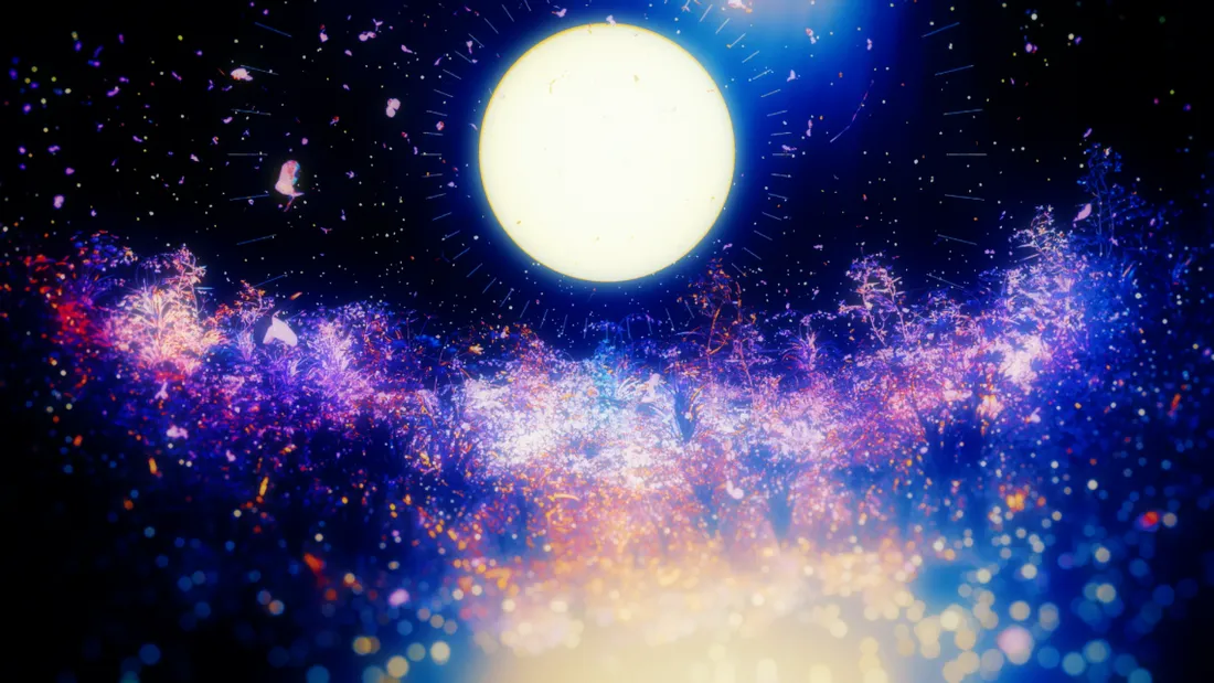 Daoko『月の花』MV 3DCG